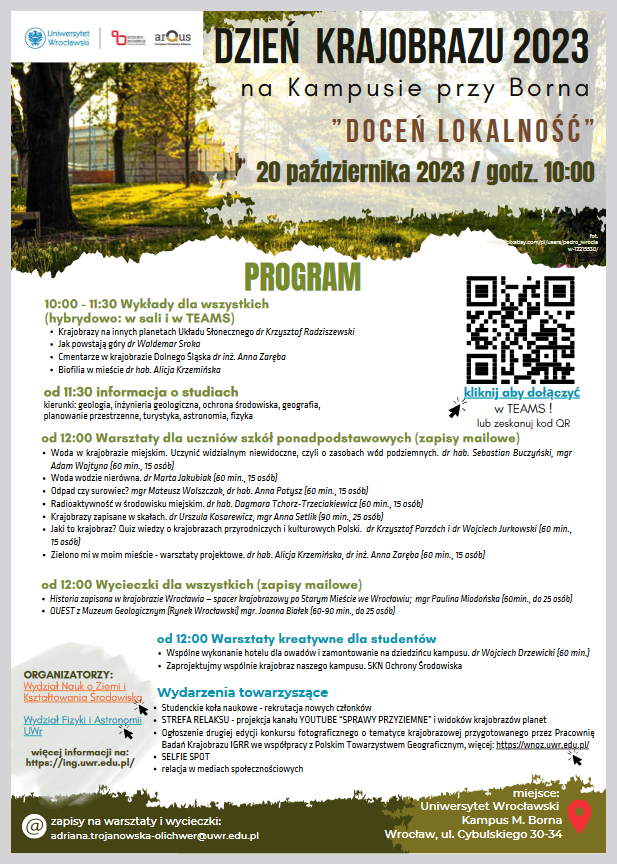 Plakat promujący wydarzenie