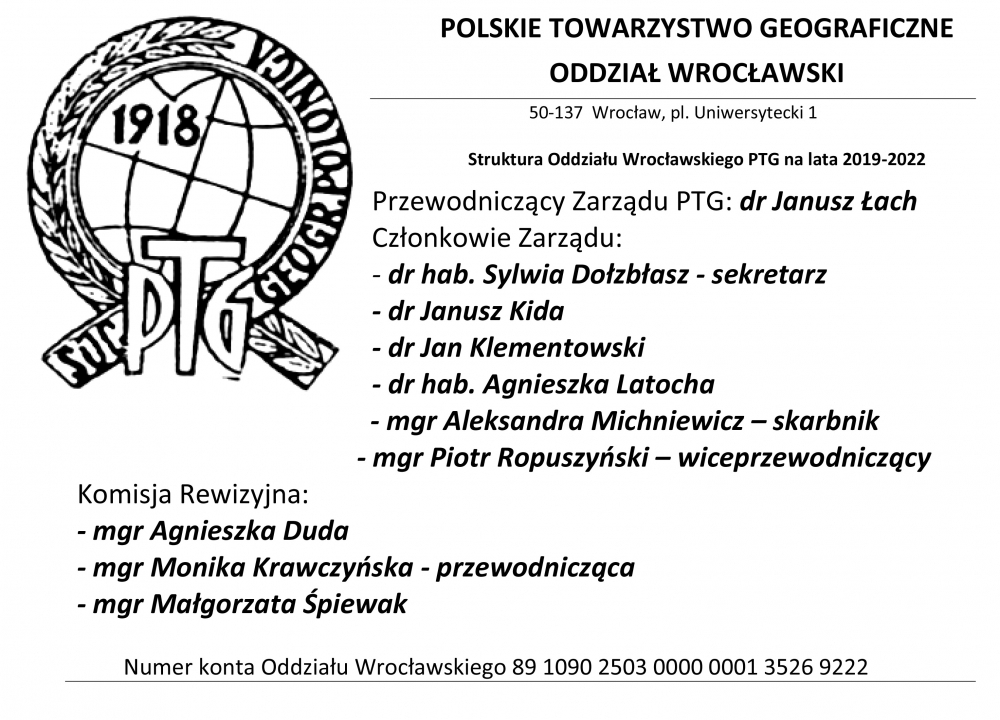 Plakat promujący stowarzyszenie
