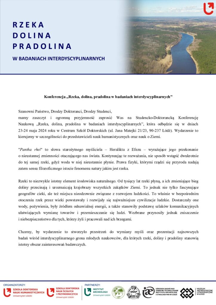 Plakat promujący wydarzenie.